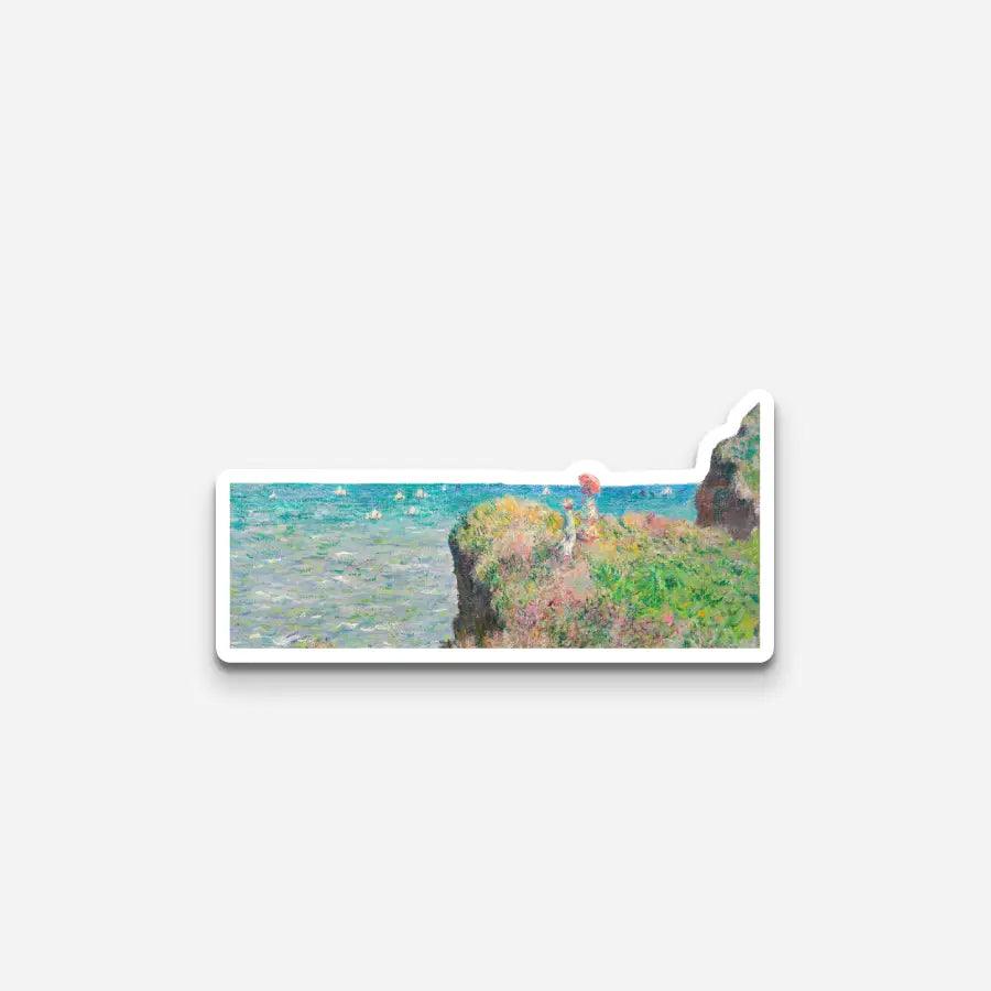 Monet's Cliff Sticker - Sticker | My Turtle
